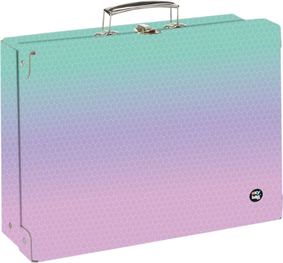 Servietă A4 OXY NEXT Ombre Pink