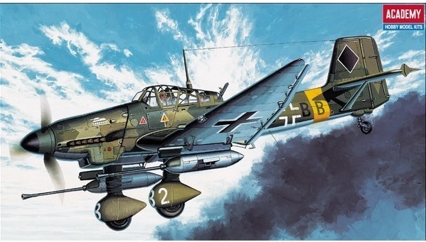 Model avion Ju-87G Stuka de la ACADEMY