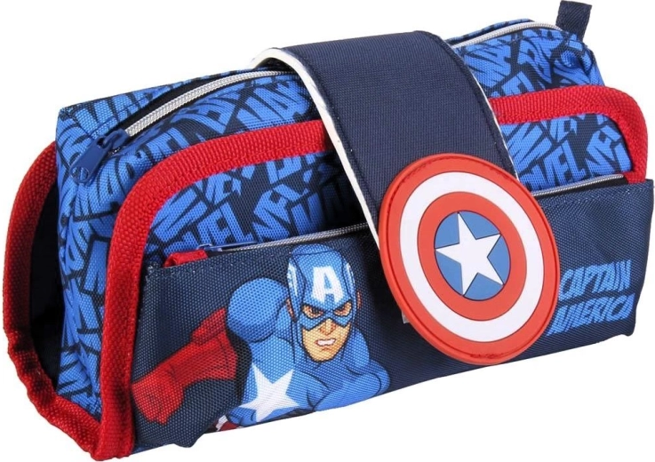 Penar Avengers Captain America cu închidere cu arici