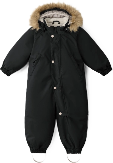 Combinezon de iarnă Leokid Hero Black Coal, mărimea 92