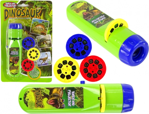 Lampă proiector cu dinozauri și 24 de imagini