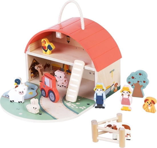Căsuță din lemn pentru fermă 2Kids Toys