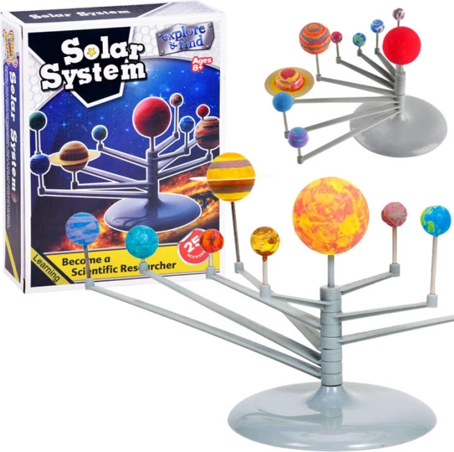 Set creativ de construit sistemul solar