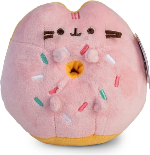 Pusheen gogoșar roz – pernuță plușată 14 cm