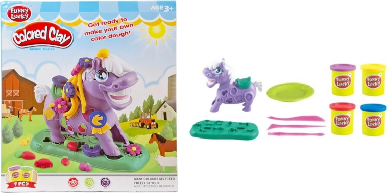 Set de plastilină – cal