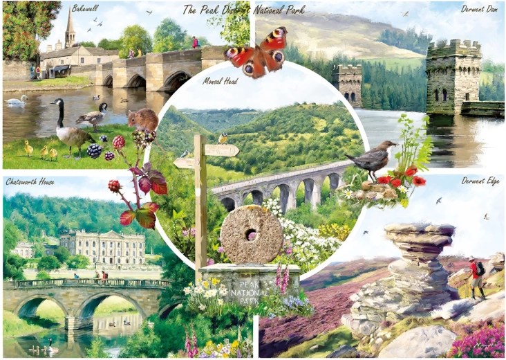 Puzzle The Peak District 1000 piese