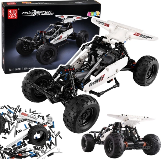 Set de construcție RC mașină off-road 4x4 (409 piese)