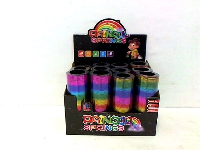 Arc metalizat curcubeu lung (slinky)