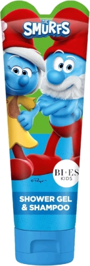Smurfs gel de duș și șampon pentru copii 2în1 240 ml