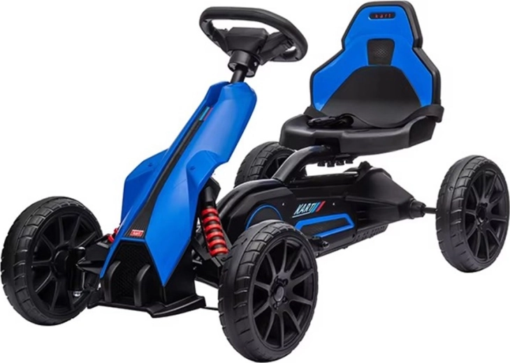 Kart cu pedale pentru copii BABY MIX Speedster albastru