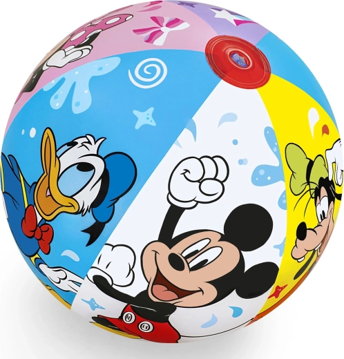 Minge gonflabilă de plajă Bestway Disney Junior Mickey și prietenii, 51 cm
