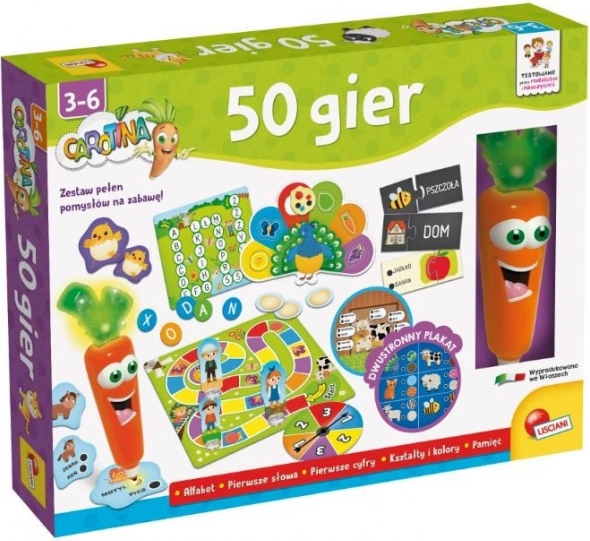 Set 50 de jocuri Carotina