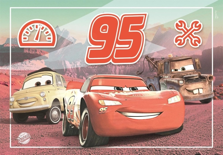 Puzzle CLEMENTONI Cars 60 piese