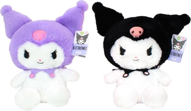 Hello Kitty pluș Kuromi - 1 bucată