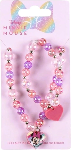 Set de colier și brățară Disney Minnie