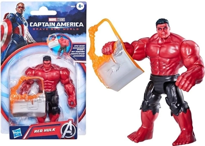 Figurină de acțiune Marvel Căpitanul America Red Hulk