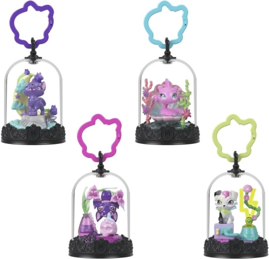 Monster High breloc cu animăluț în clopot – mini figurină de colecție