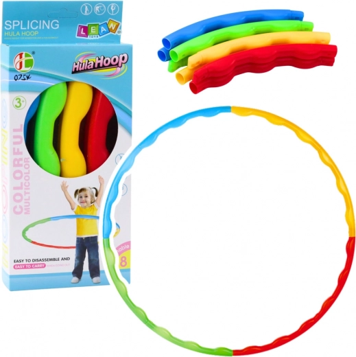 Hula hoop colorat demontabil 60 cm
