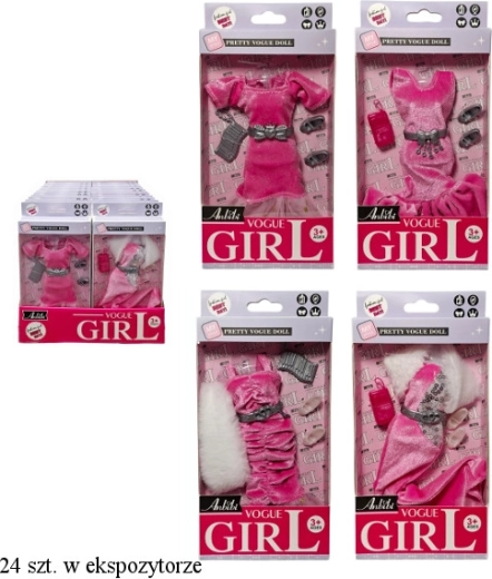 Accesorii pentru păpușă – set de haine și accesorii