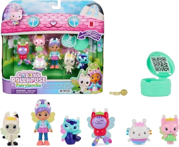 Spin Master Gaby – Țara Curcubeielor, set cadou cu 6 figurine