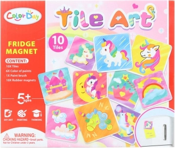 Fabricarea magneților pentru frigider – set creativ pentru copii