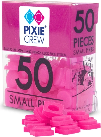 Pixie Crew pixeli mici roz neon