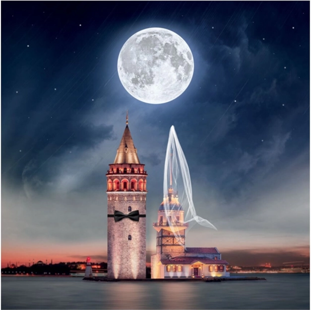 Puzzle pătrat Anatolian Nuntă 1024 piese