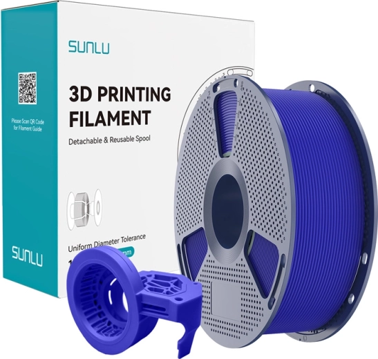 Sunlu filament PETG mat de mare viteză albastru