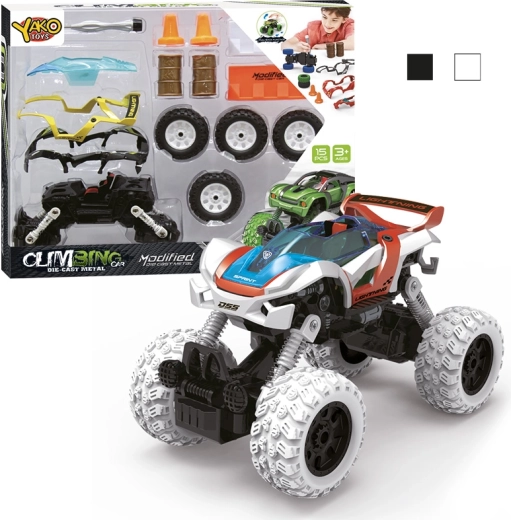 Set de construcție mașină 4WD 1:32, 15 piese