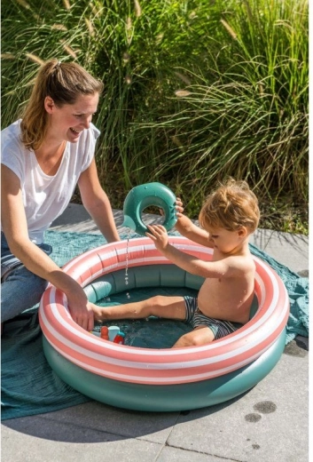 Piscină gonflabilă pentru copii Quut Garden Green 80 cm
