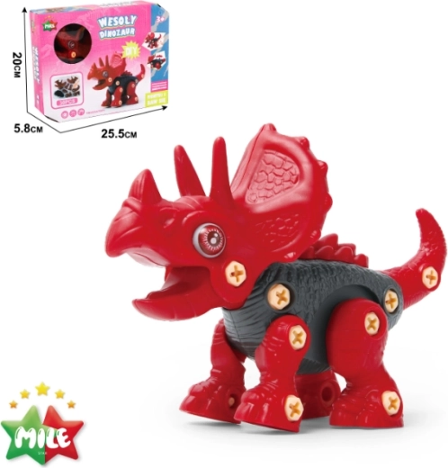 Set pentru mici meșteri - Triceratops vesel