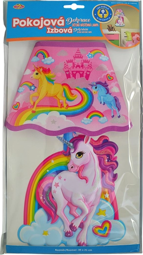 Lampă de perete 3D pentru copii unicorn Sparkys