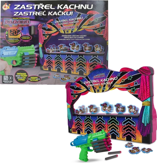 Joc electronic Poligonul de rațe Hyper Neon