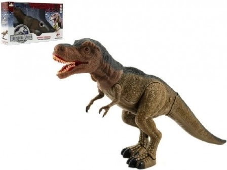 Dinozaur T. REX mergător 40 cm cu lumină și sunet, pe baterii