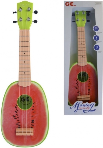 Ukulele pentru copii MaDe roșu 54 cm