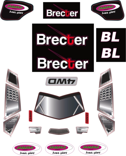 Set de decalcomanii Brecter - 1 bucată