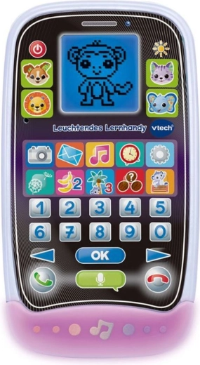 Ready, Set, School telefon educativ luminos - 15 cm