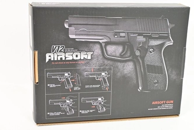Pistol de jucărie cu bile V85