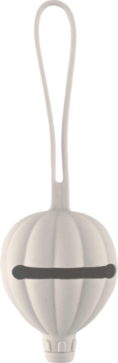 Petú Petú cutie din silicon pentru suzetă Dinar off-white - 1 bucată