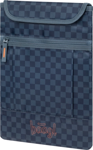 Baagl husă pentru laptop Ska, albastră, 15", rezistentă la apă, reciclată GRS
