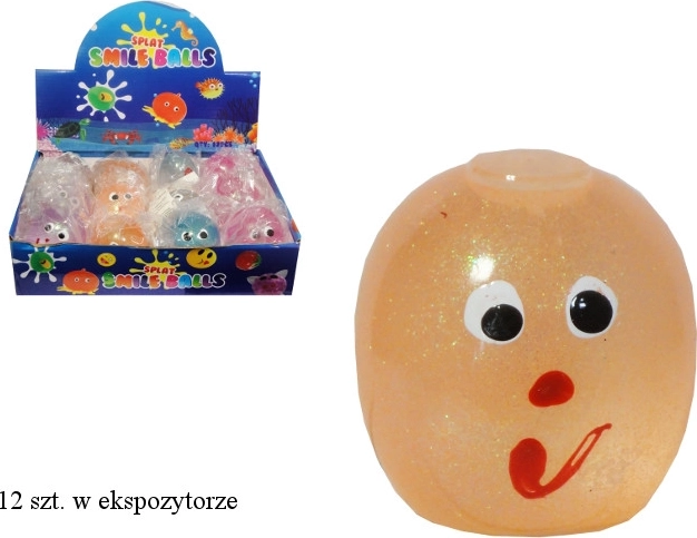 Jucărie antistres de strâns cu sclipici