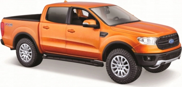 Model compact Ford Ranger 2019 portocaliu