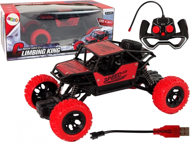 Mașină RC off-road 1:18 roșie