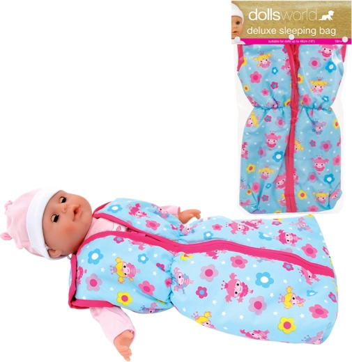Sac de dormit luxos pentru păpuși DOLLS WORLD