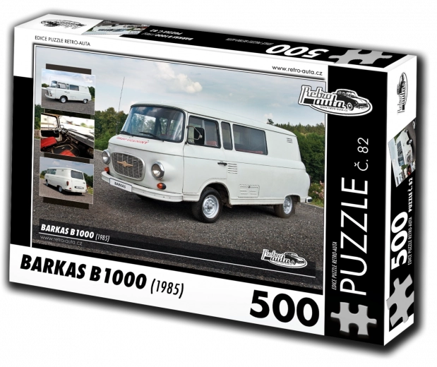RETRO-AUTA puzzle Barkas B 1000 500 de piese
