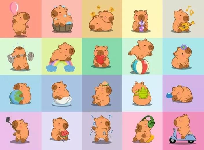 Puzzle RAVENSBURGER Capibara XXL 100 piese