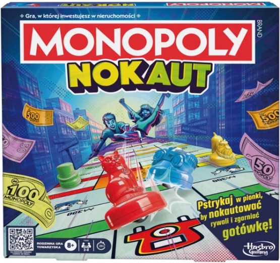 Monopoly Knockout – joc de societate pentru familie