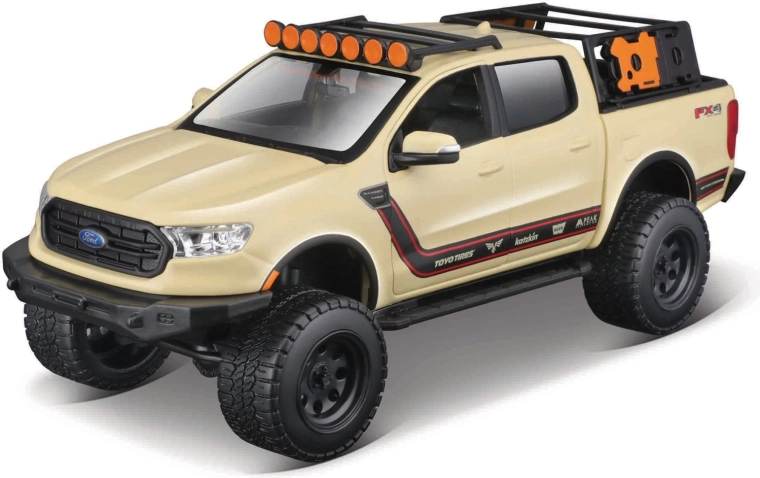Maisto 2019 Ford Ranger off-road model metalic 1:27 crem