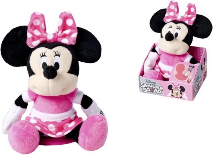Jucărie de pluș Disney Minnie pentru umăr, 12 cm