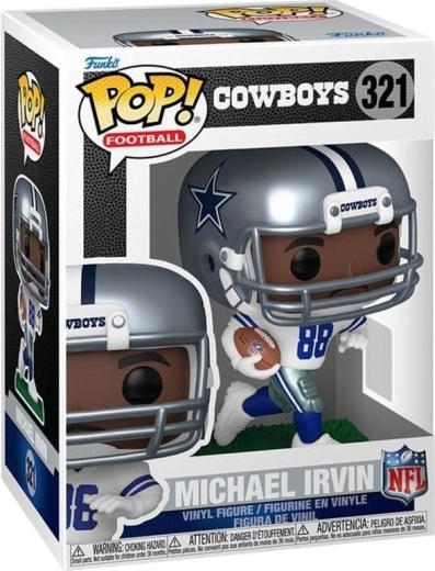Funko Pop! Football NFL Michael Irvin (Dallas Cowboys) #321 - 1 bucată